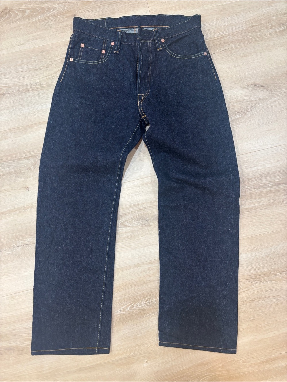 Relaxed Fit Men's Dark Indigo Jeans